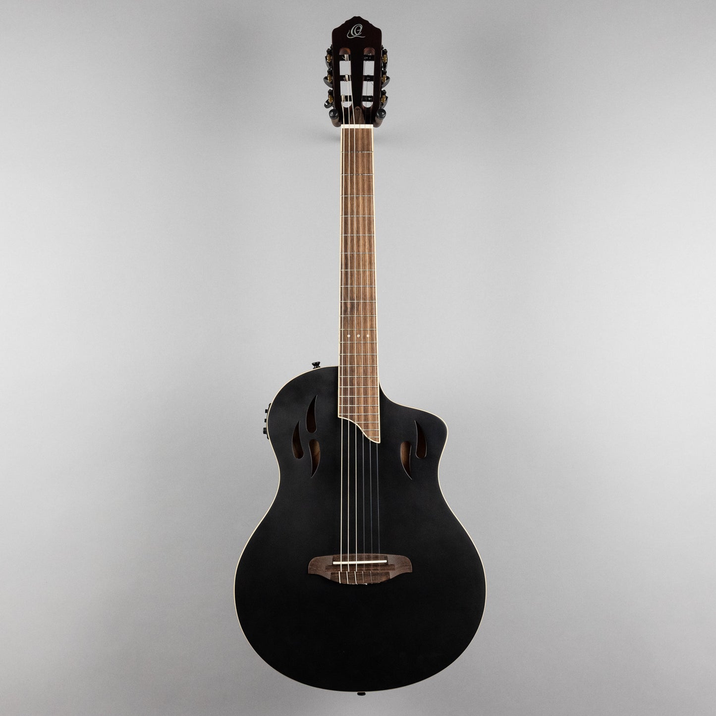 Ortega TourPlayer Nylon String Guitar in Black