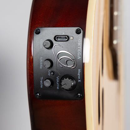 Ortega TourPlayer Nylon String Guitar in Natural