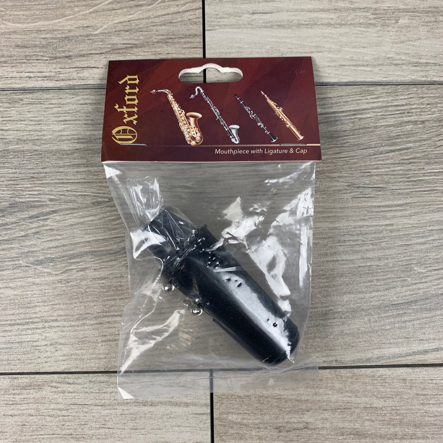 Oxford Eb Alto Saxophone Mouthpiece with Ligature & Cap