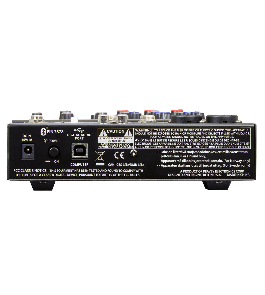 Peavey PV 6 Mixer w/Bluetooth