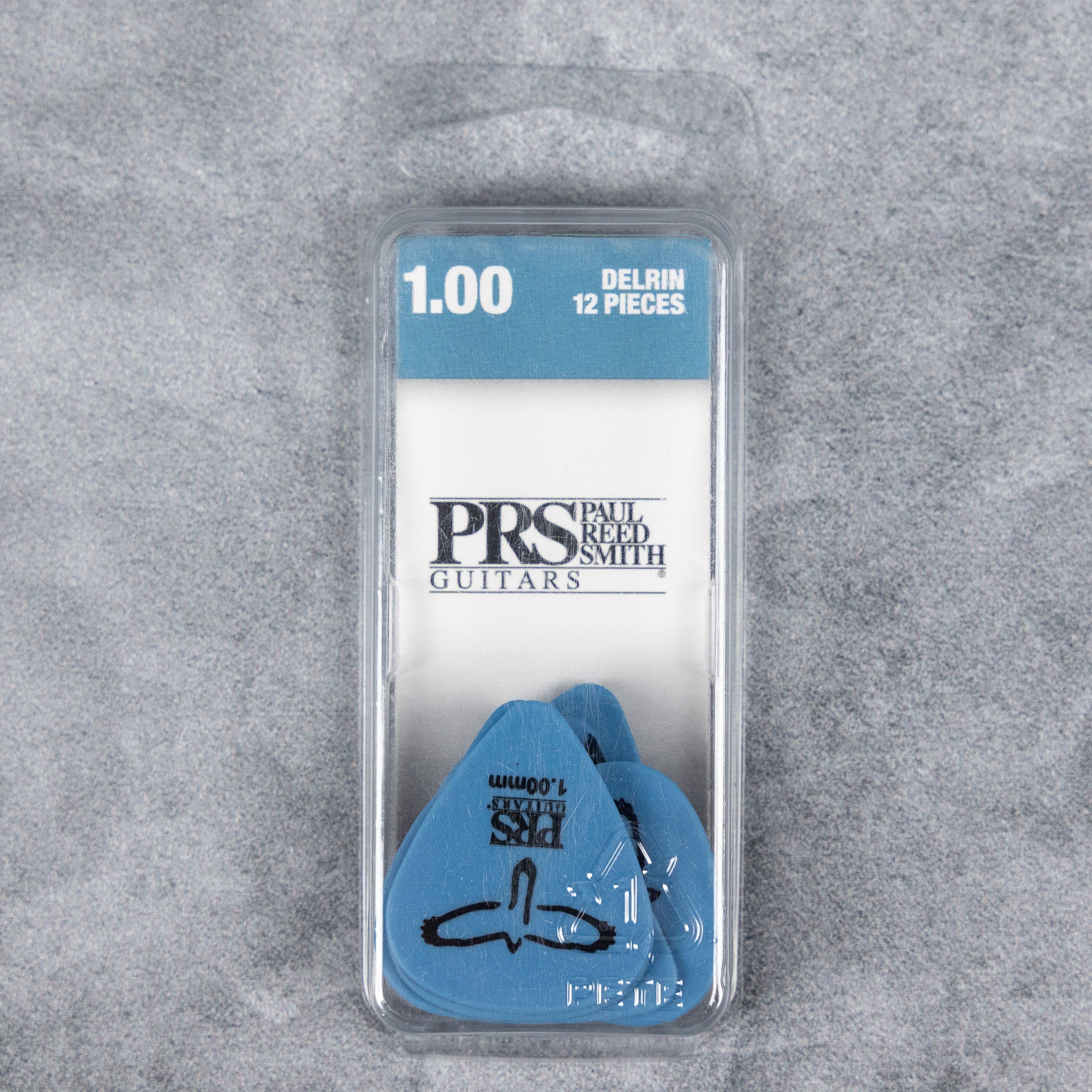 Paul Reed Smith Delrin Picks - Blue 1.00mm (12-Pack)