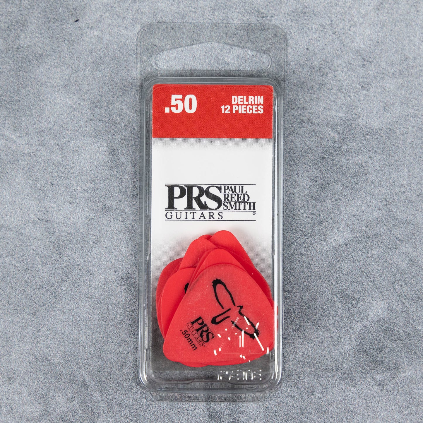 Paul Reed Smith Delrin Picks - Red 0.50mm (12-Pack)