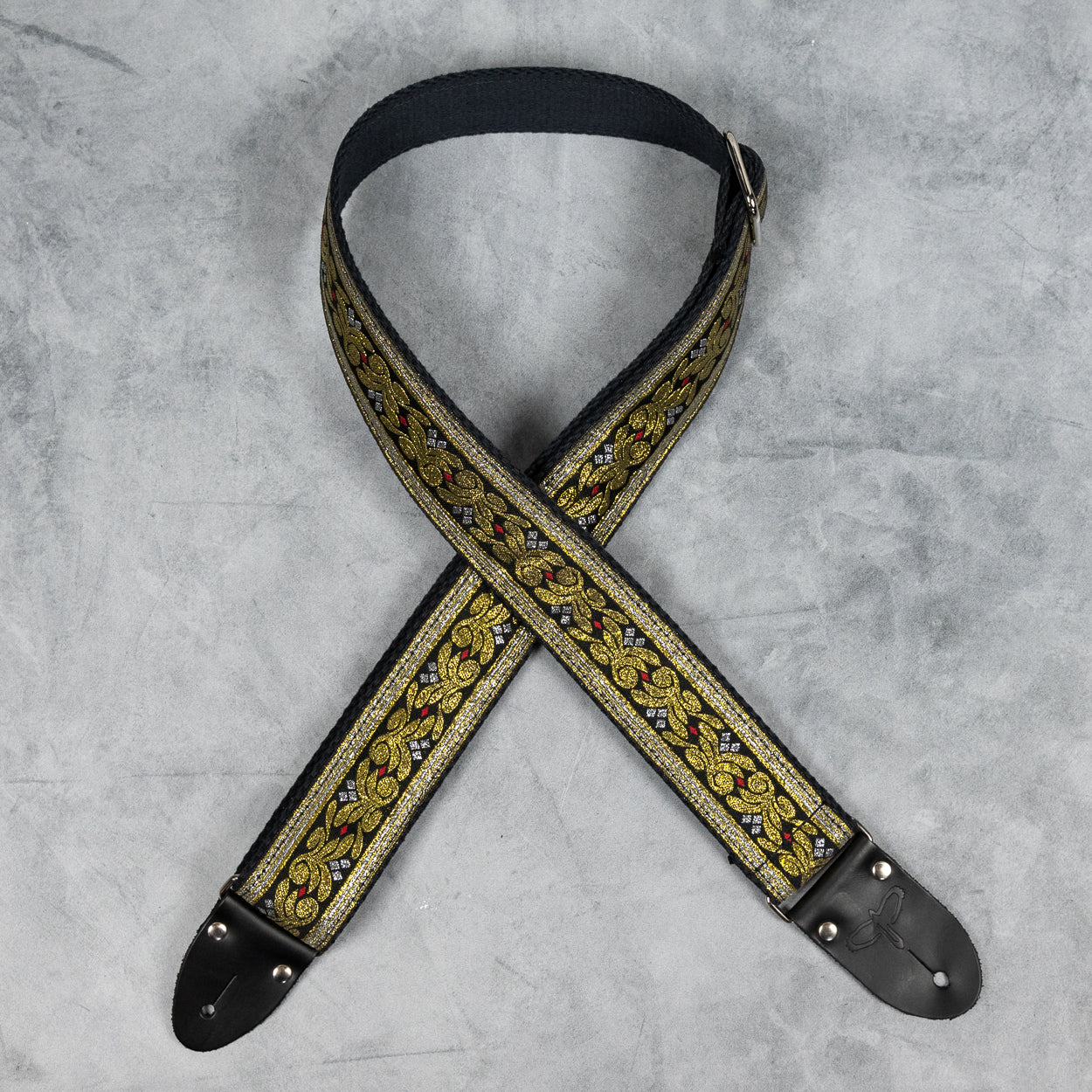 Paul Reed Smith Deluxe 2" Retro Guitar Strap, Red