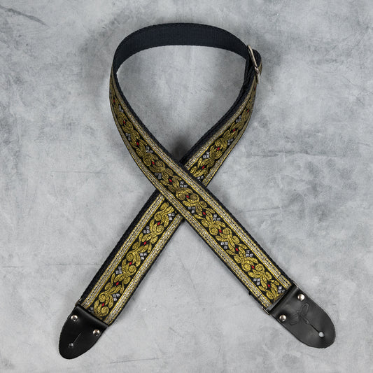 Paul Reed Smith Deluxe 2" Retro Guitar Strap, Red