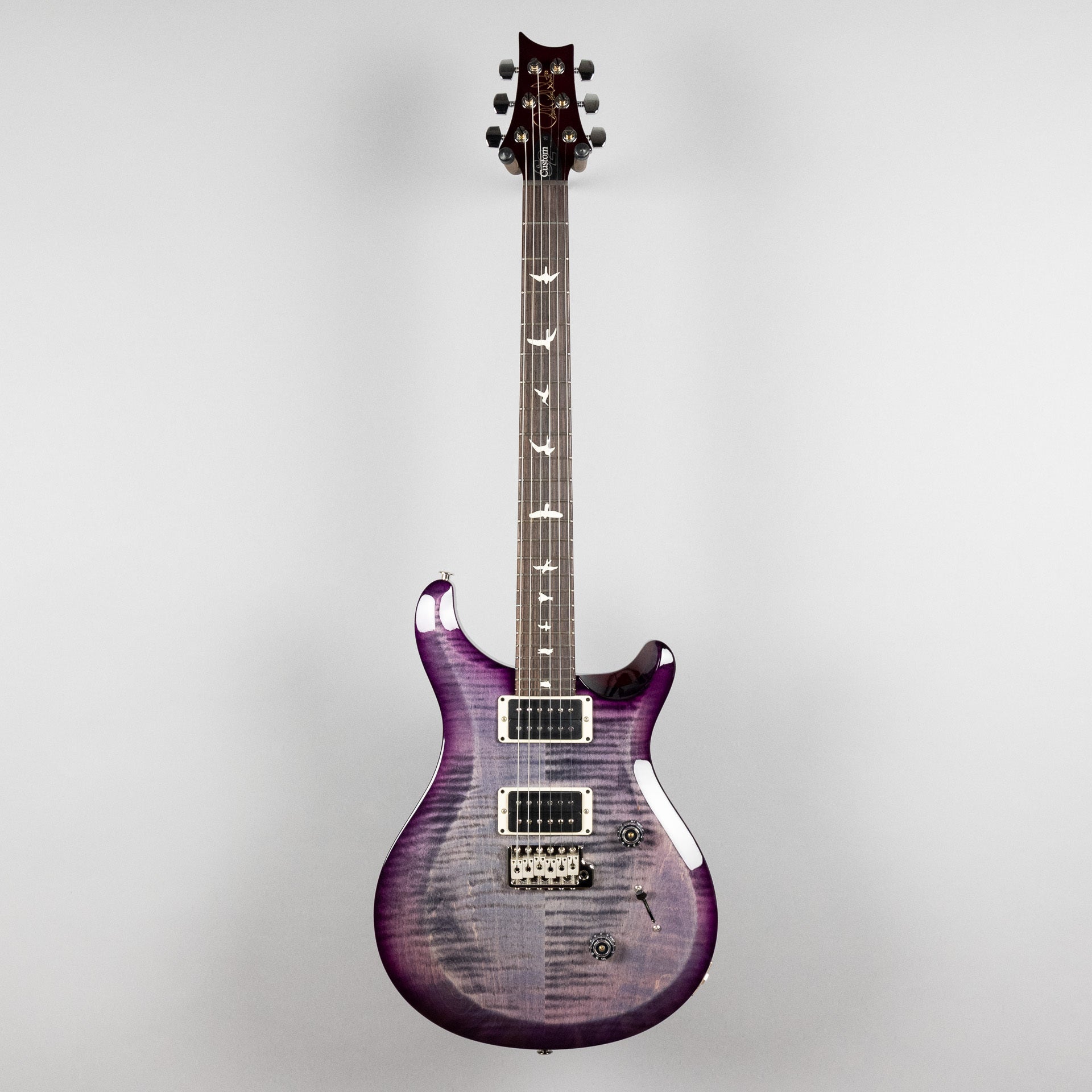 Paul Reed Smith S2 Custom 24 Faded Gray Black Purple Burst