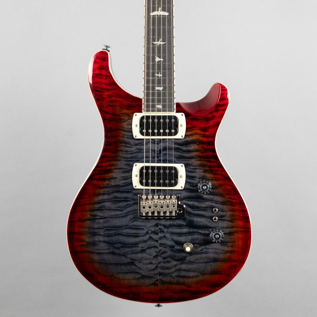 Paul Reed Smith SE Custom 24-08 Quilt in Charcoal Cherry Burst