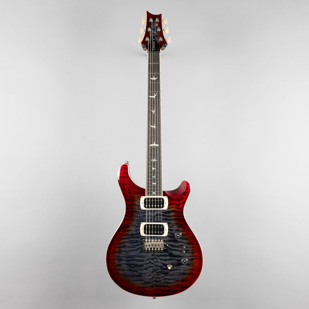 Paul Reed Smith SE Custom 24-08 Quilt in Charcoal Cherry Burst