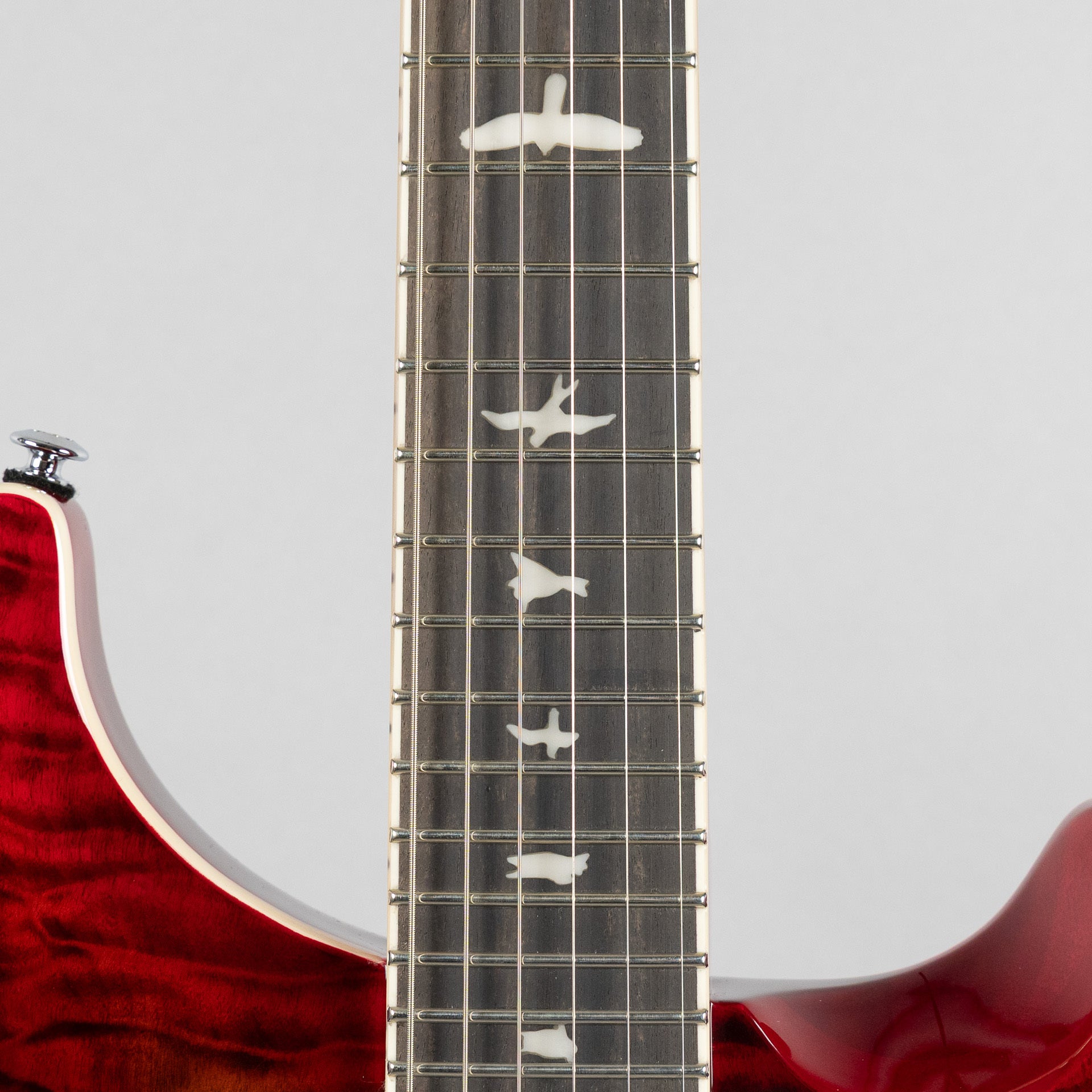 Paul Reed Smith SE Custom 24-08 Quilt in Charcoal Cherry Burst