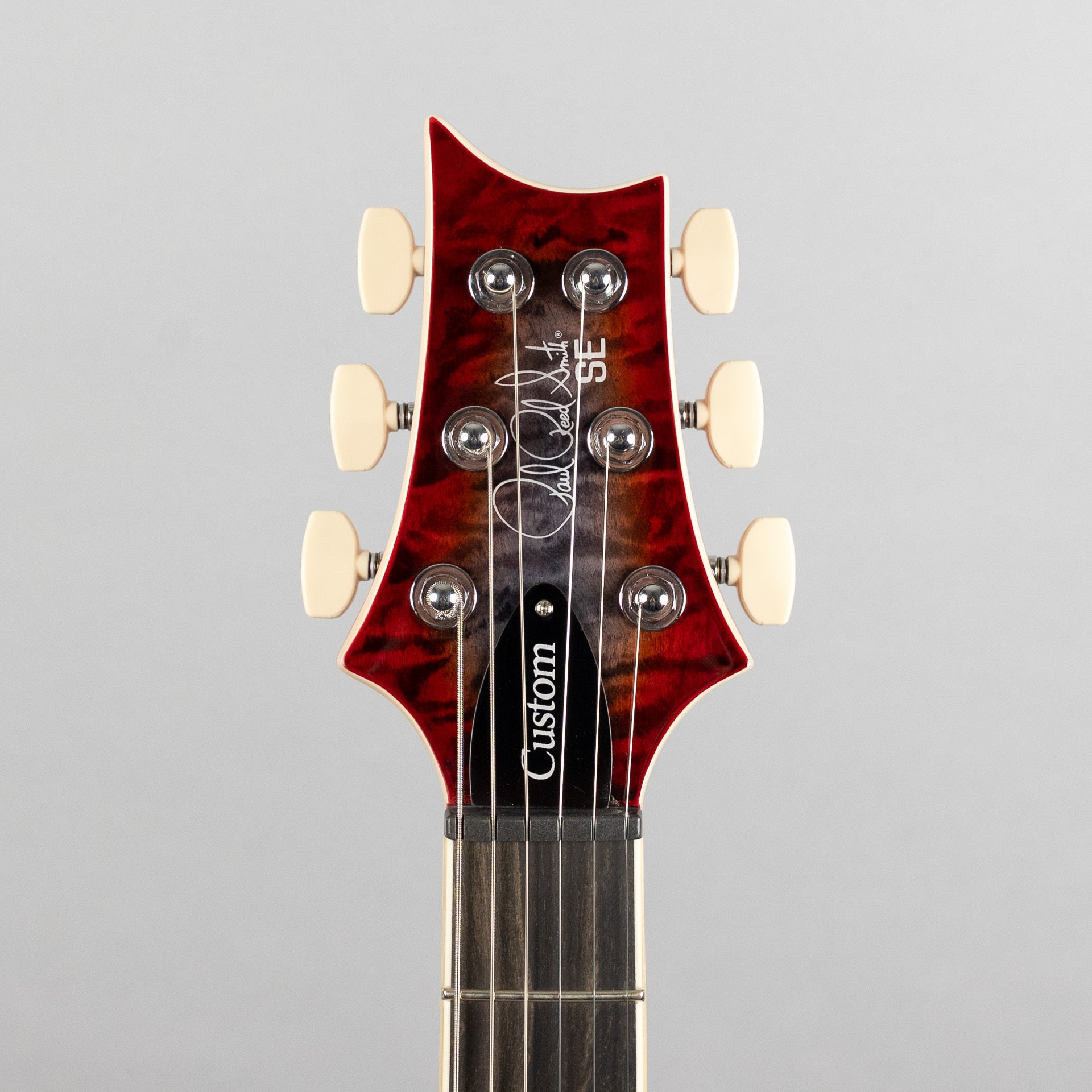 Paul Reed Smith SE Custom 24-08 Quilt in Charcoal Cherry Burst
