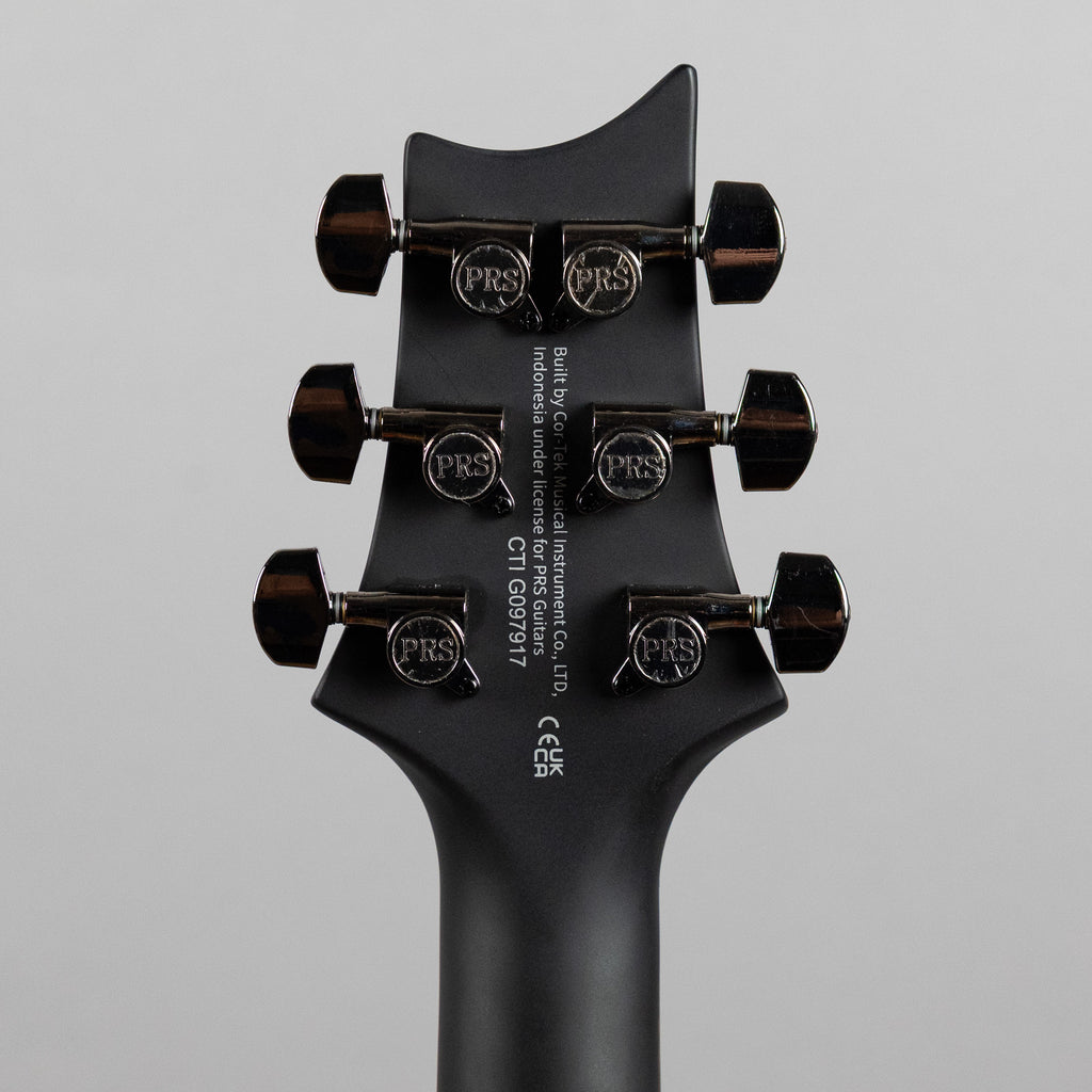 Paul Reed Smith SE Exotic Custom 24-08 Poplar Burl Limited Edition, Charcoal Cherry Midnight Burst