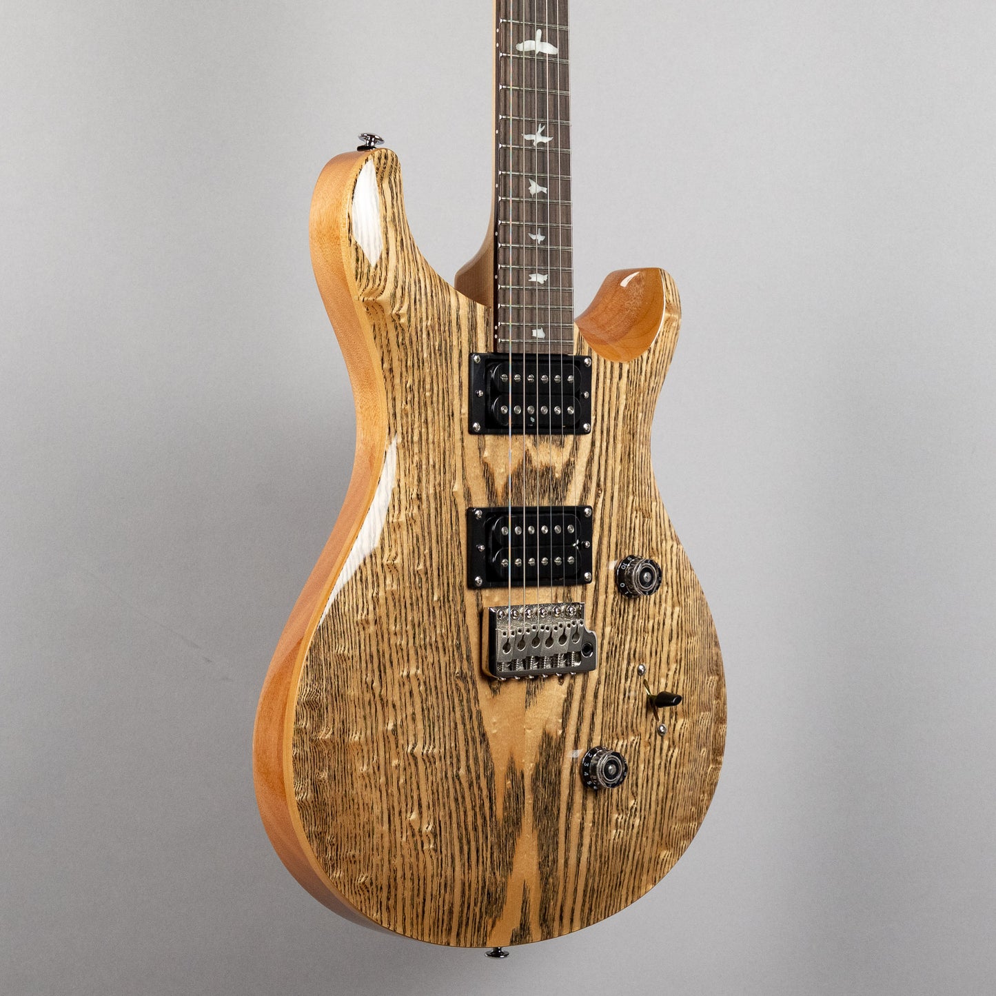 Paul Reed Smith SE Exotic Custom 24 Burled Ash Limited Edition, Natural