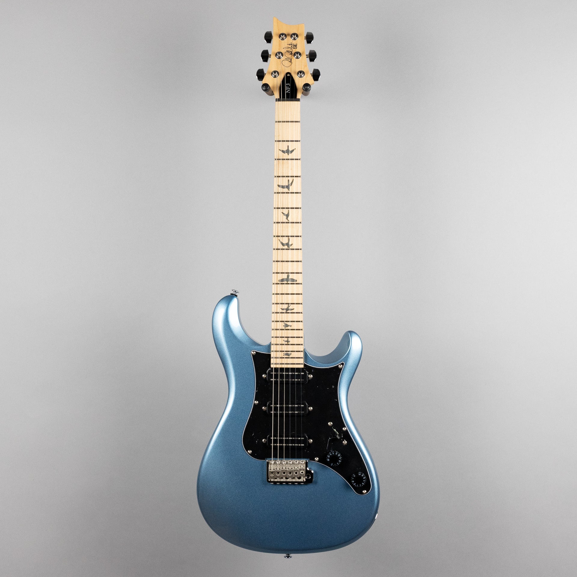 Paul Reed Smith SE NF3 Maple in Ice Blue Metallic
