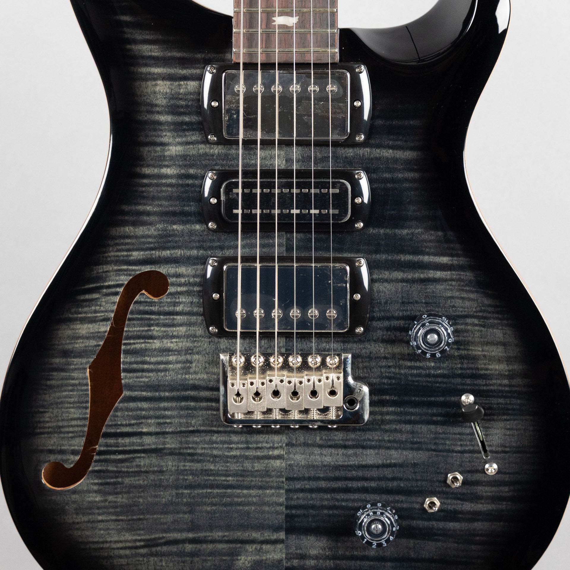Paul Reed Smith SE Special Semi-Hollow, Charcoal Burst
