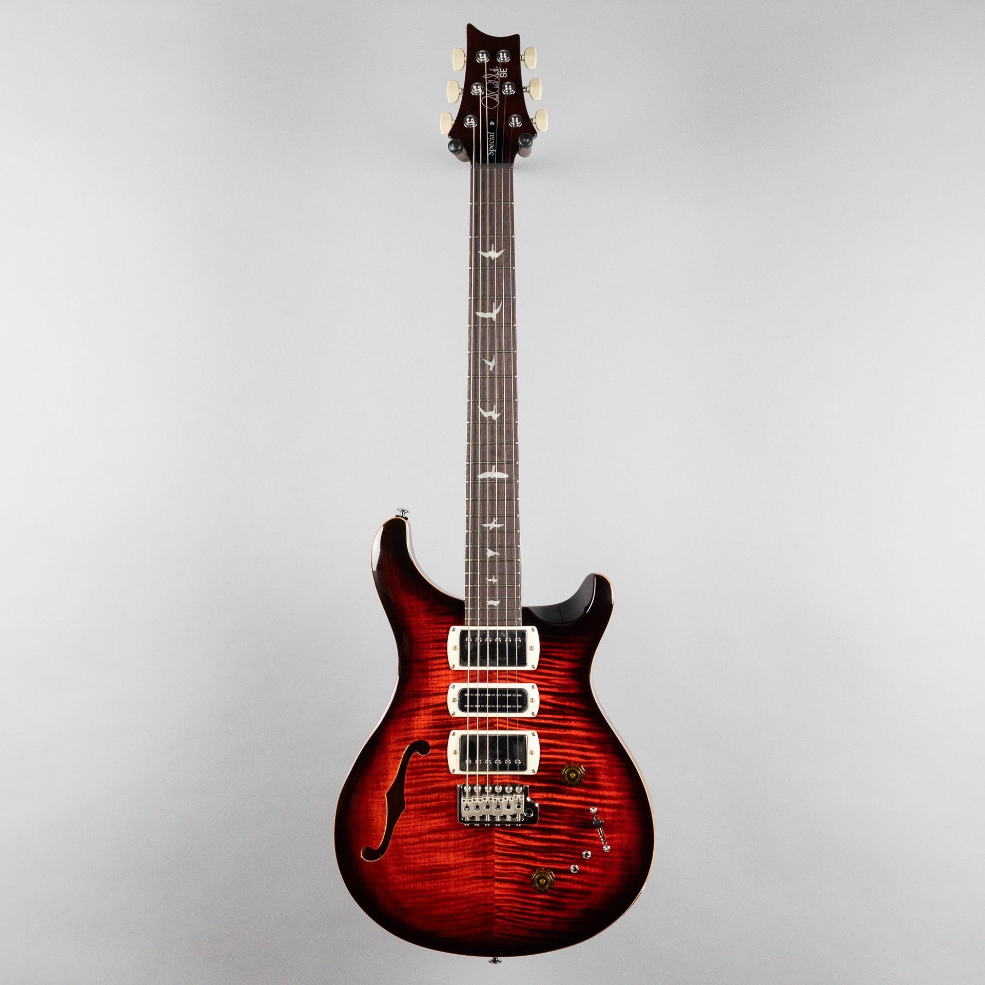 Paul Reed Smith SE Special Semi-Hollow, Orange Tiger Smokeburst