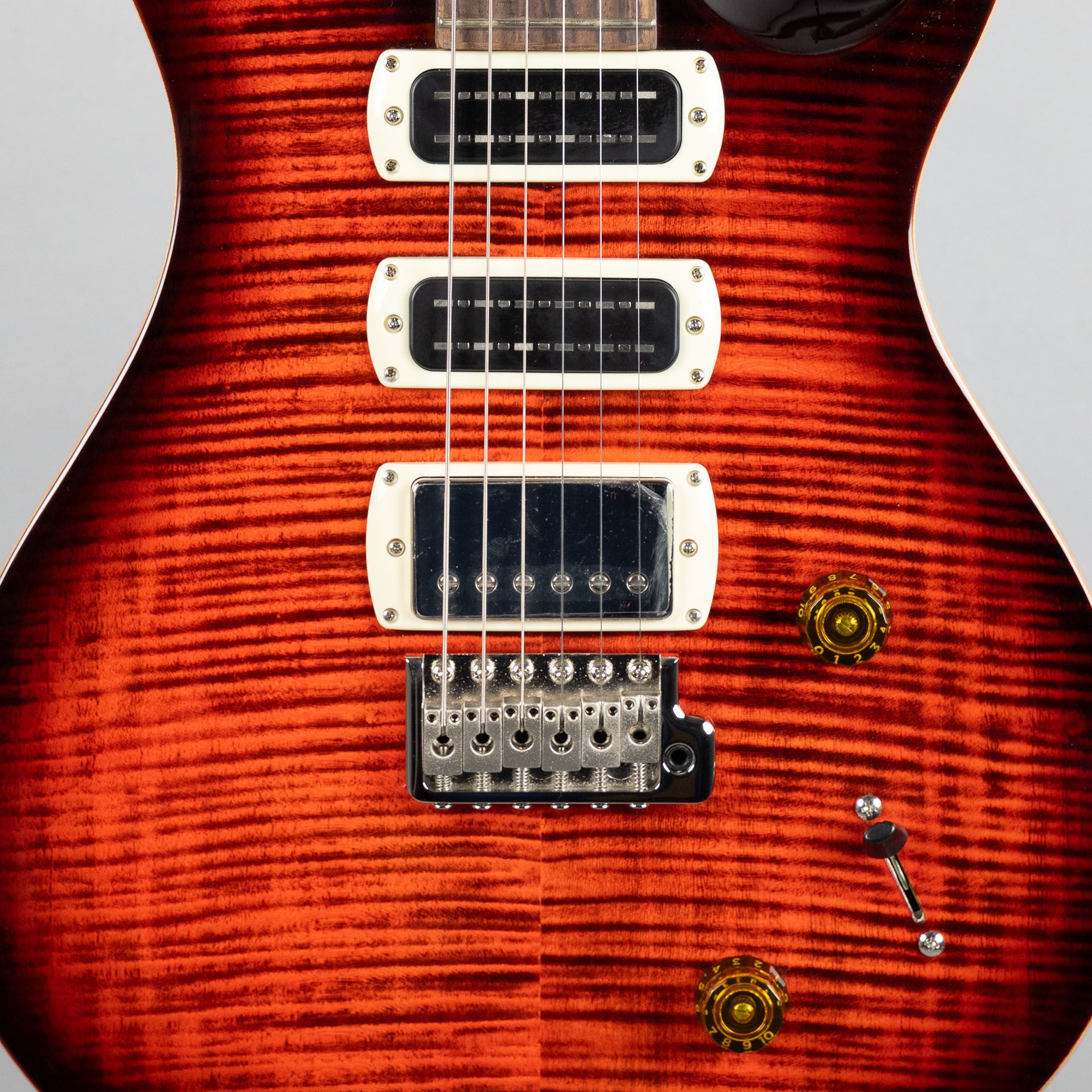 Paul Reed Smith SE Studio, Rosewood, Orange Tiger Smokeburst