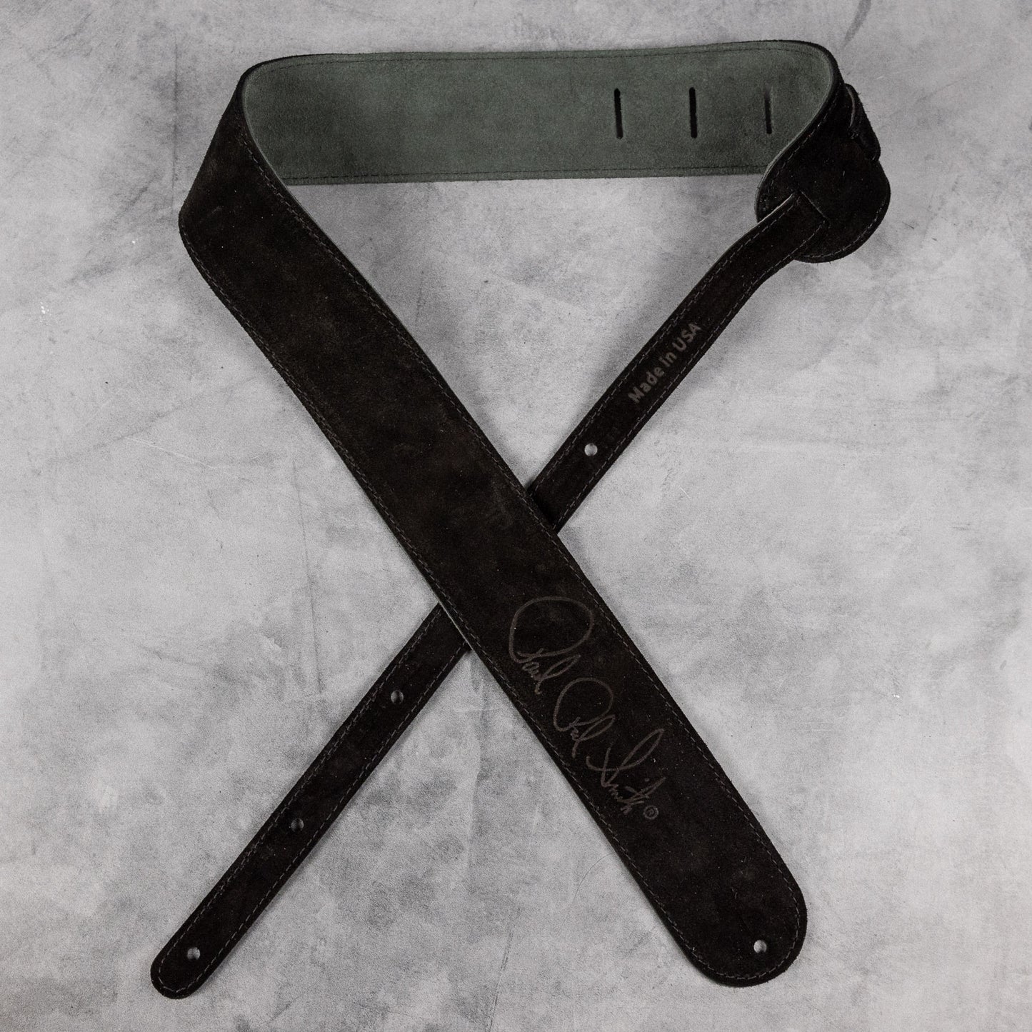 Paul Reed Smith Suede Guitar Strap, Black