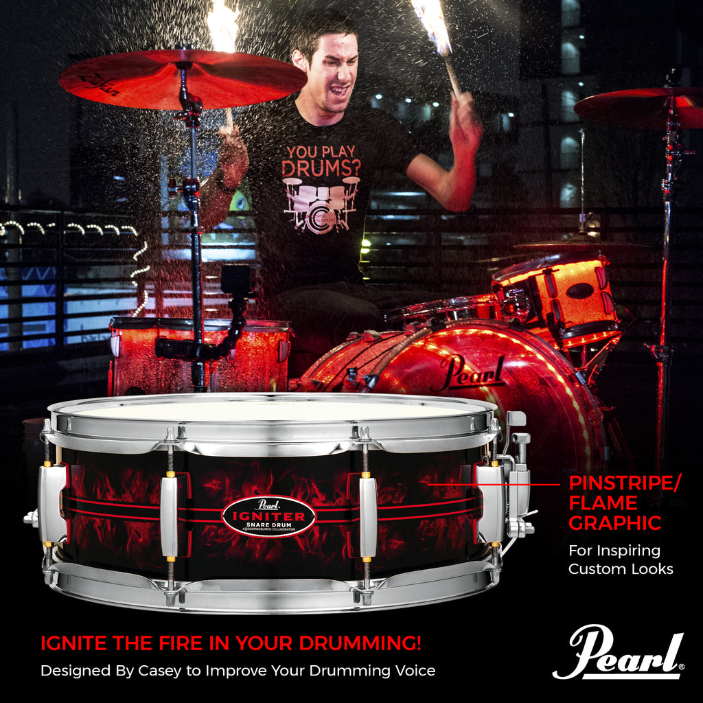 Pearl CC1450S/C Casey Cooper "Igniter" Snare Drum