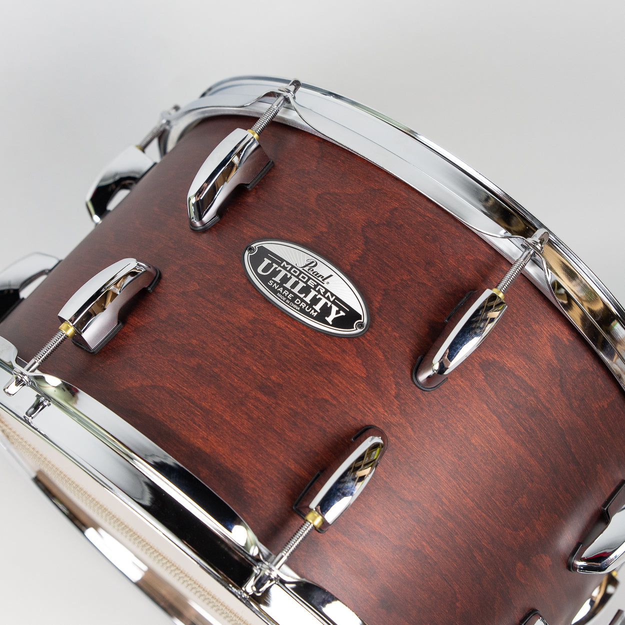 Pearl Modern Utility 14" x 8" Snare Drum, Satin Brown