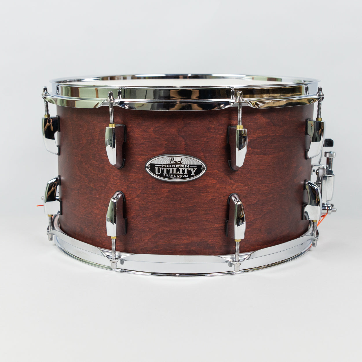 Pearl Modern Utility 14" x 8" Snare Drum, Satin Brown