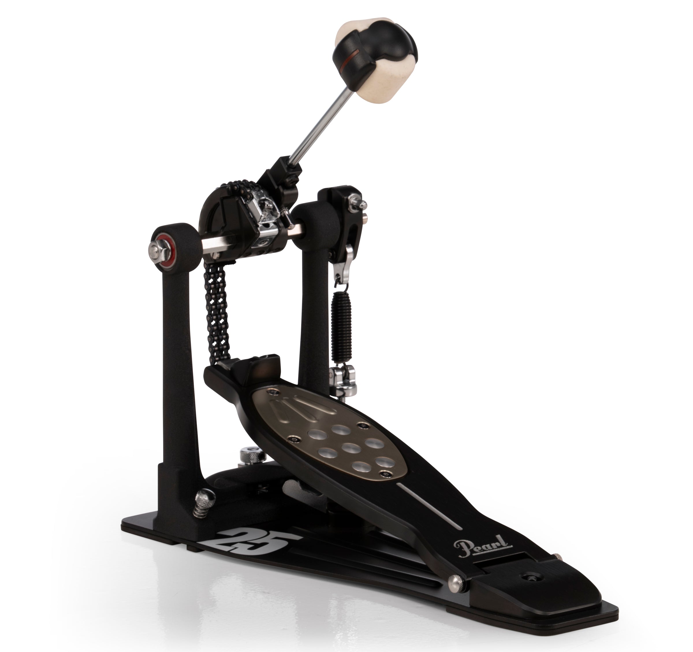 Pearl P2050C/B Eliminator Limited Edition 25th Anniversary Single Bass Drum Pedal, Black Finish