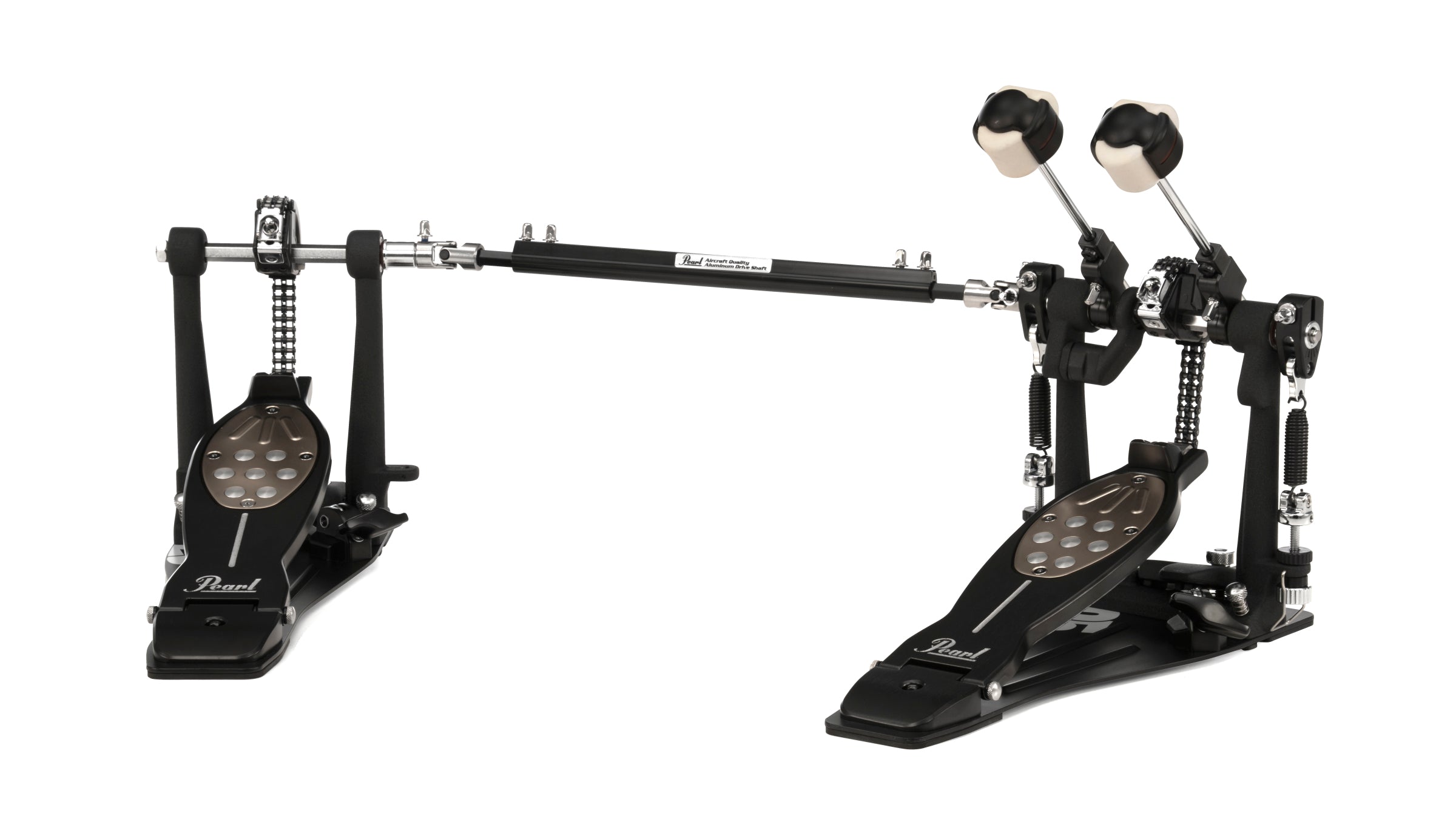 Pearl P2052C/B Eliminator Limited Edition 25th Anniversary Double Bass Drum Pedal, Black