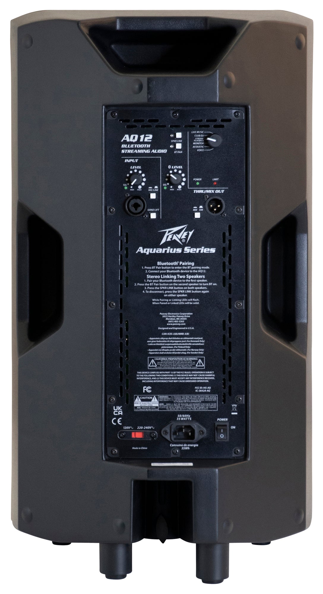 Peavey 12" AQ Series Powered PA Speaker