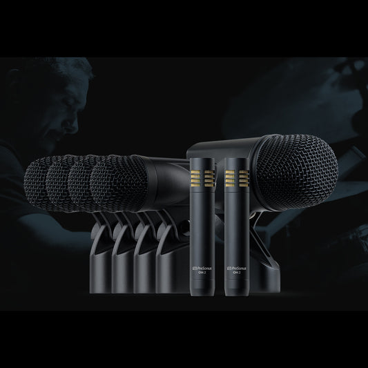 PreSonus DM-7 7-Piece Drum Microphone Set with Case