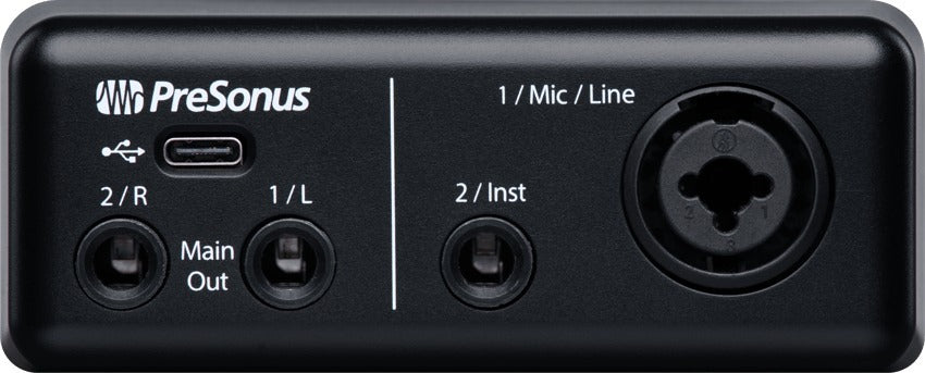 PreSonus AudioBox GO Mobile 2x2 USB Audio Interface