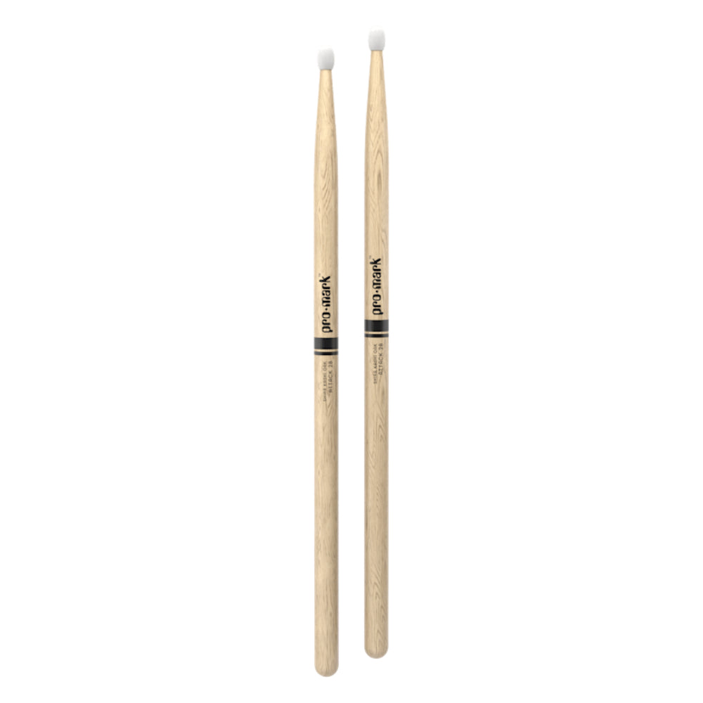 ProMark PW2BN White Oak Nylon Tip Drumsticks, 2B