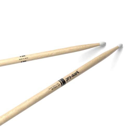 ProMark PW5AN White Oak Nylon Tip Drumsticks, 5A