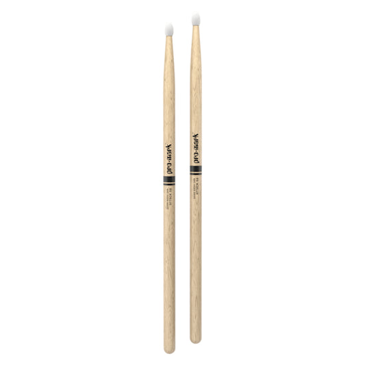 ProMark PW5BN White Oak Nylon Tip Drumsticks, 5B