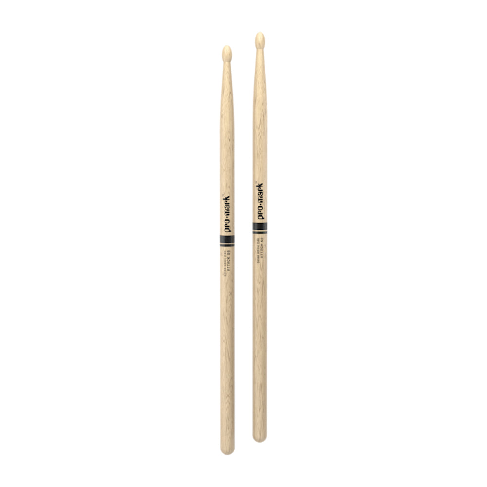 ProMark PW5BW White Oak Wood Tip Drumsticks, 5B