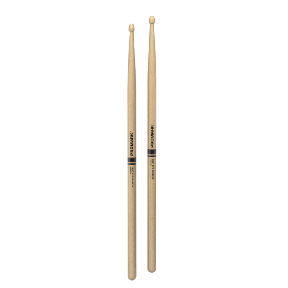 ProMark RBH580LAW Rebound 5AB Long Hickory Drumstick, Acorn Wood Tip
