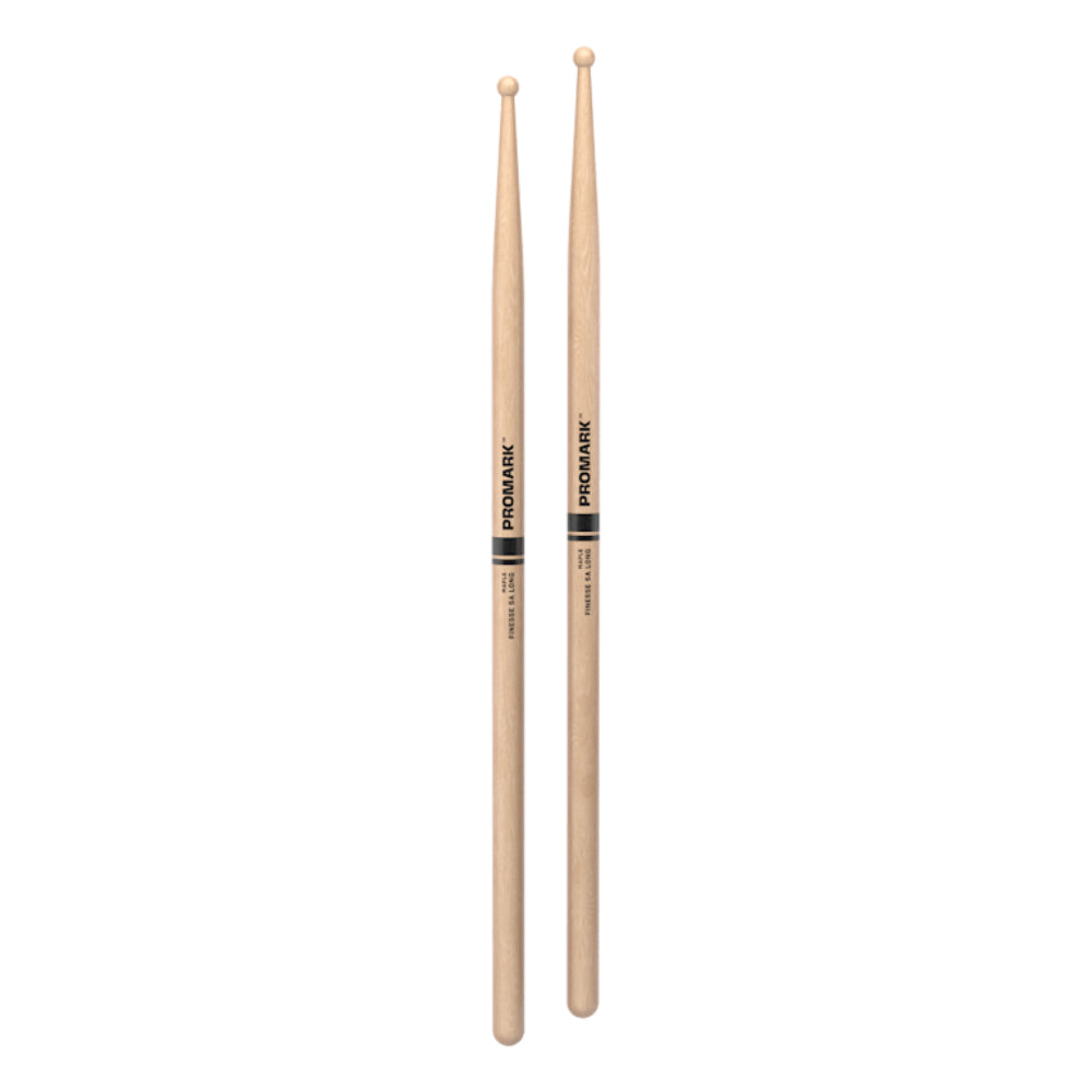 ProMark RBM565LRW Finesse 5A Long Maple Drumsticks, Wood tip