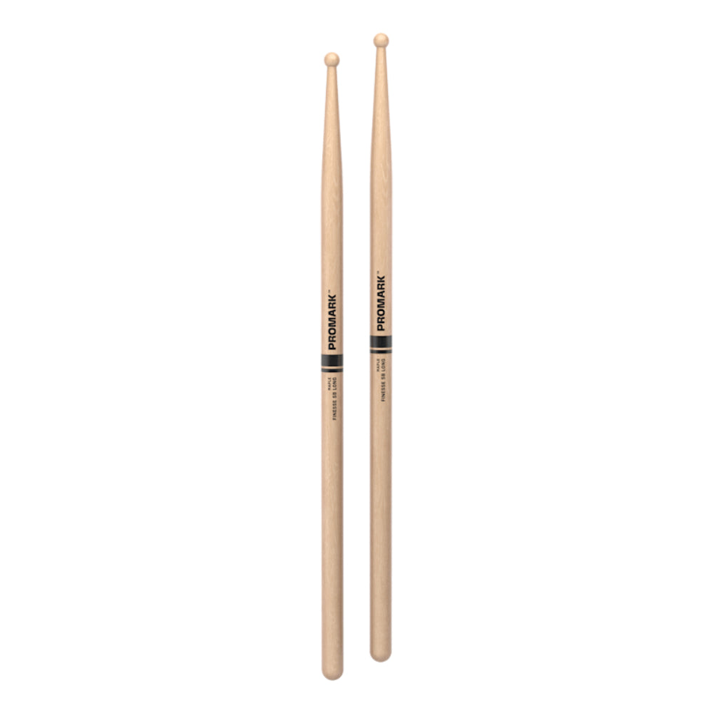 ProMark RBM595LRW Finesse 5B Long Maple Drumsticks, Wood tip