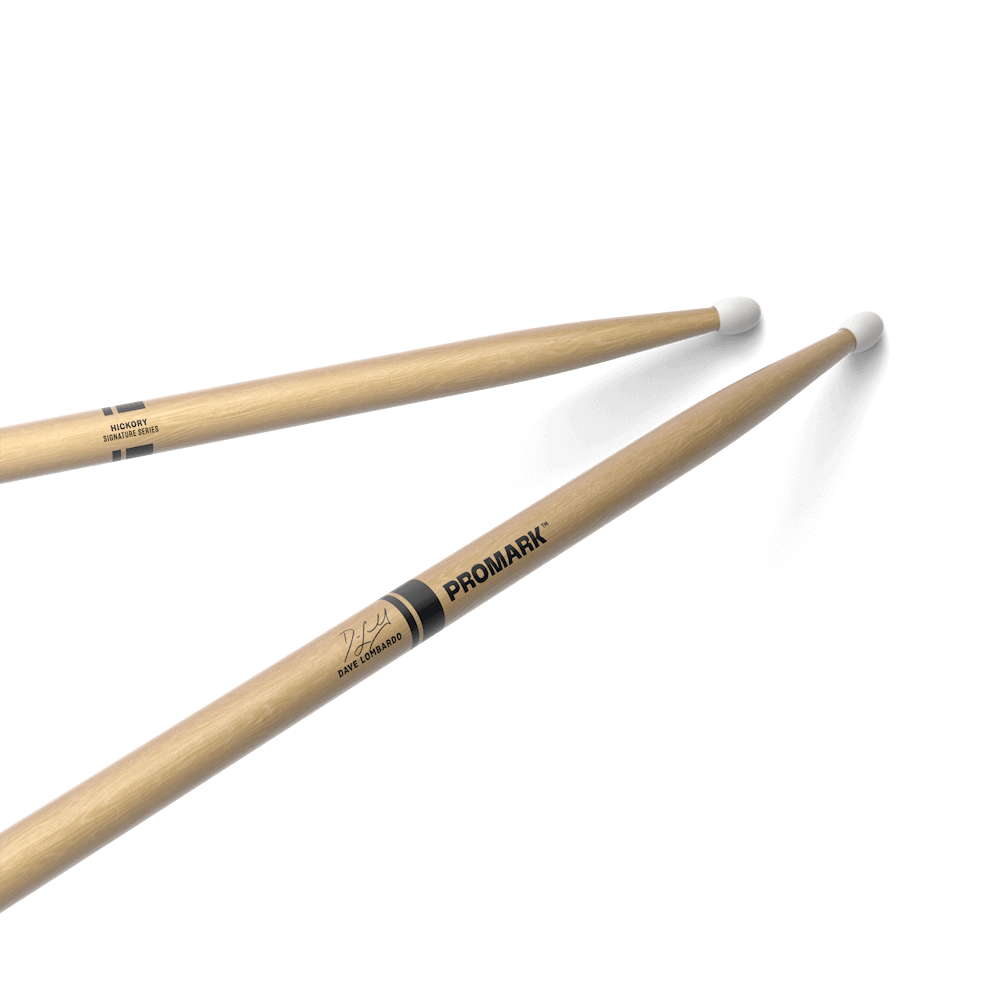 ProMark Dave Lombardo Hickory Drumsticks, Nylon Tip TX2BXN