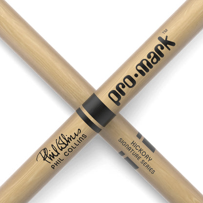 ProMark TXPCW Phil Collins Hickory Drumstick, Wood Tip