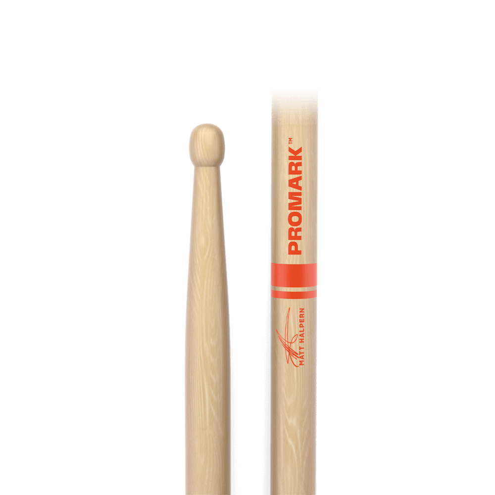 Pro Mark Matt Halpern Hickory Drumsticks, Wood Tip TXMHW