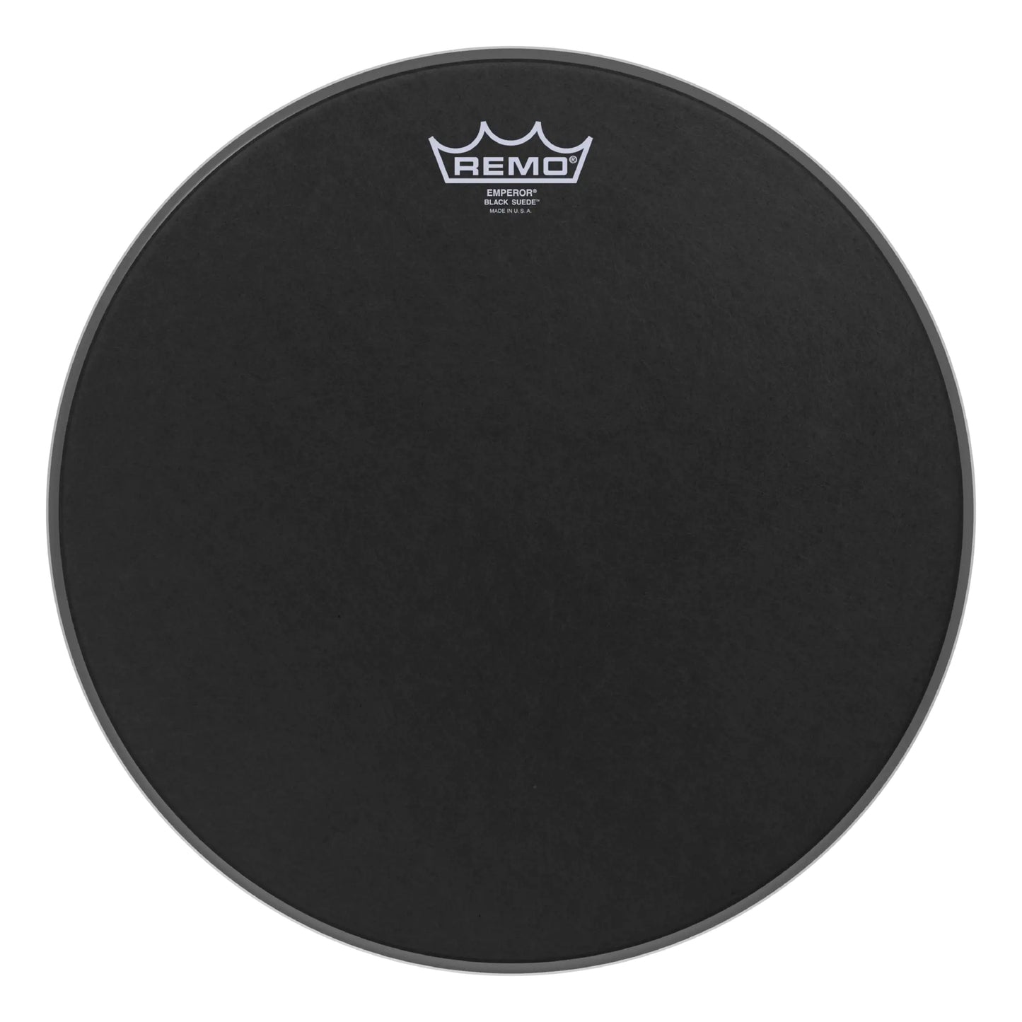 Remo Emperor Black Suede Tom Drumhead