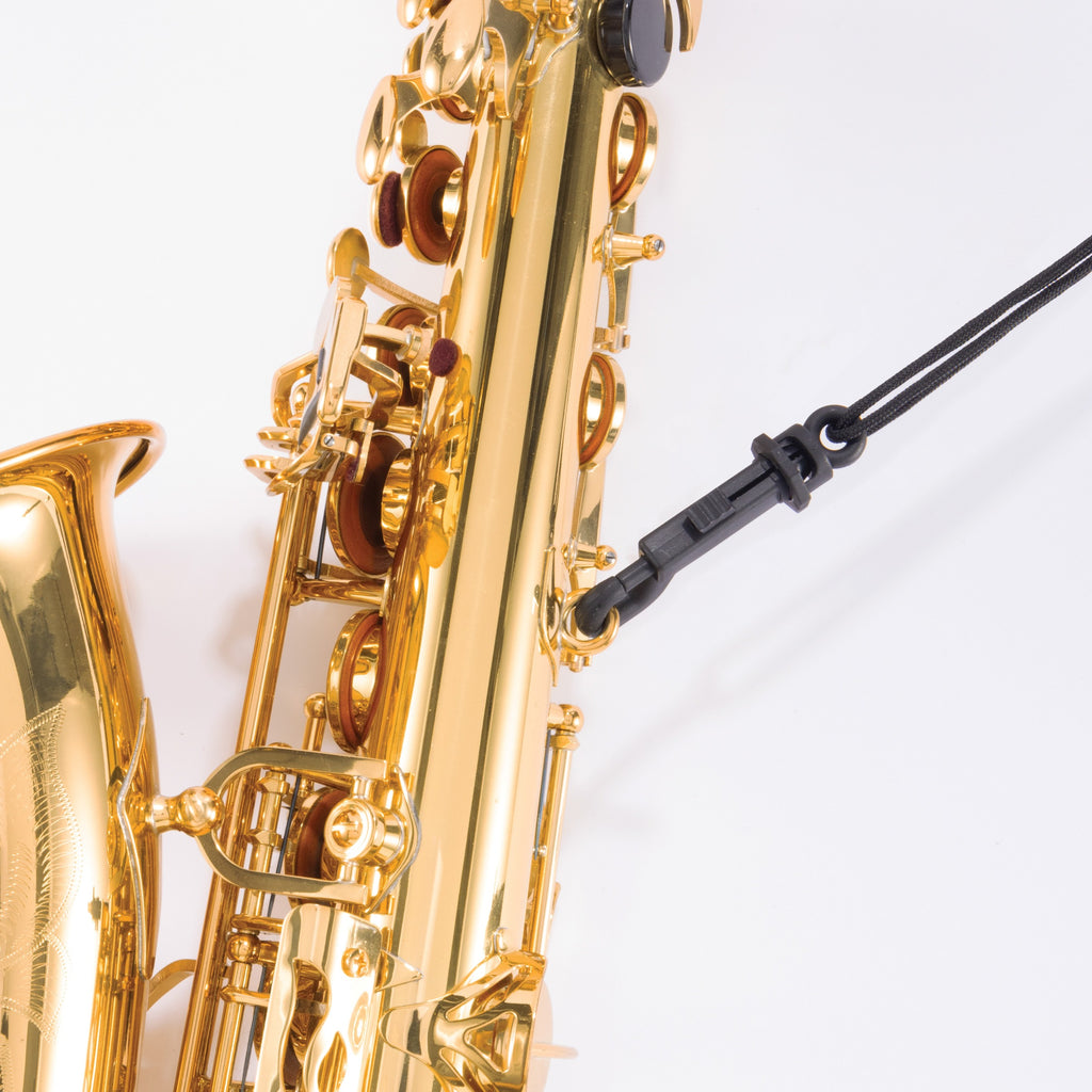 Rico Fabric Sax Strap for Alto/Soprano, Plastic Snap Hook