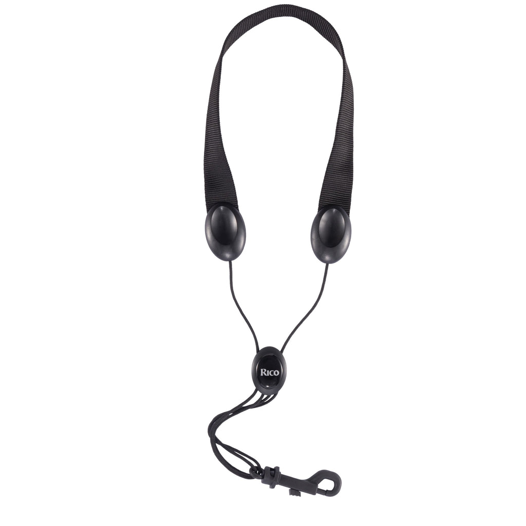 Rico Fabric Sax Strap for Tenor/Baritone, Snap Hook