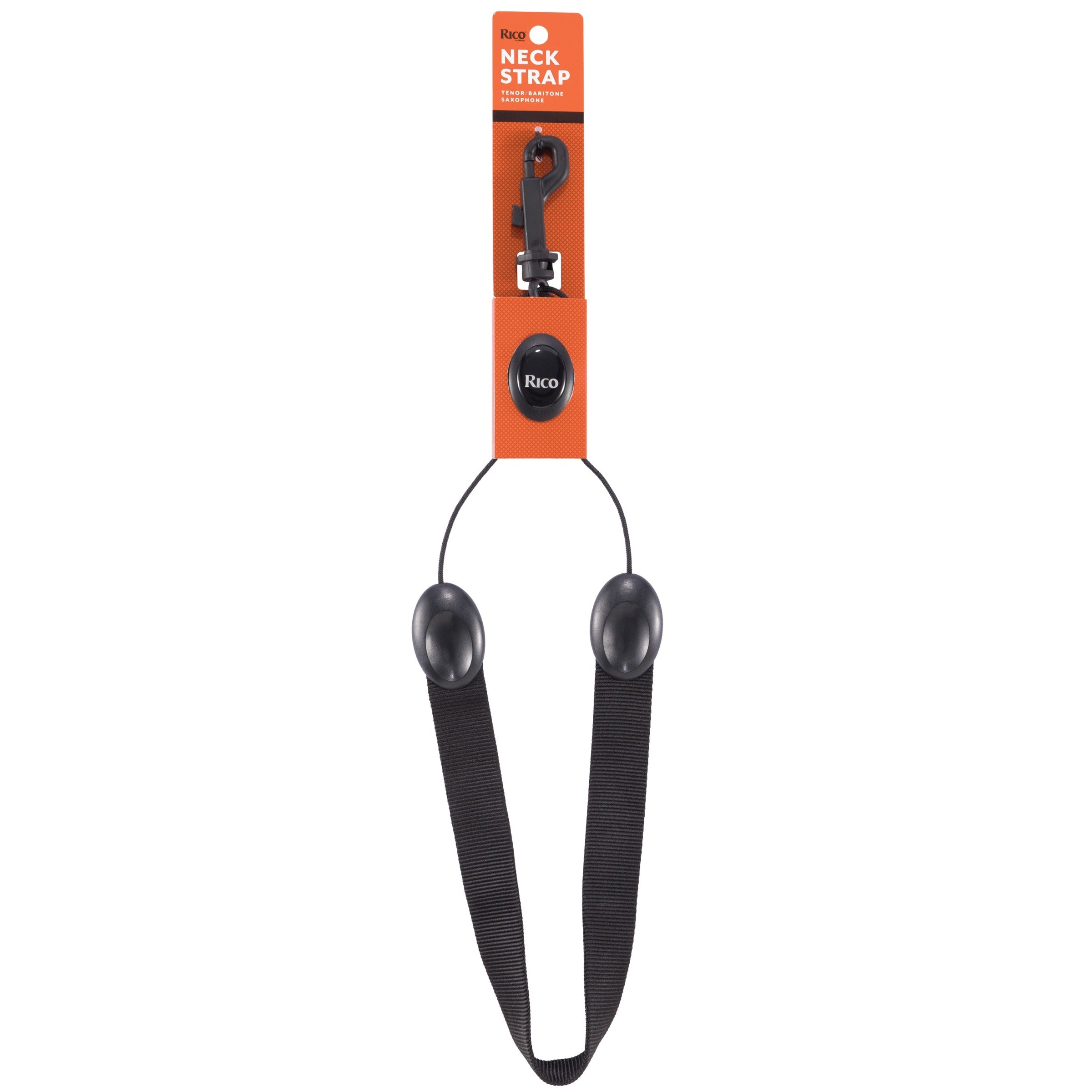 Rico Fabric Sax Strap for Tenor/Baritone, Snap Hook