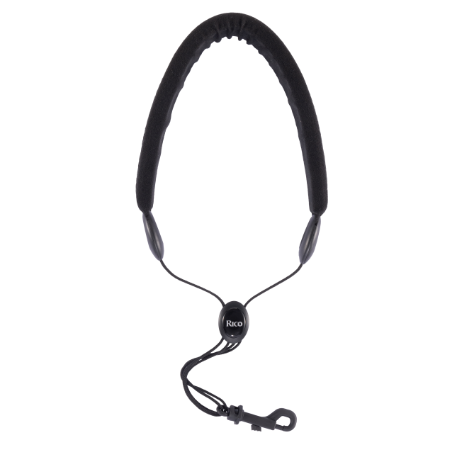 Rico Padded Sax Strap for Tenor/Baritone, Plastic Snap Hook
