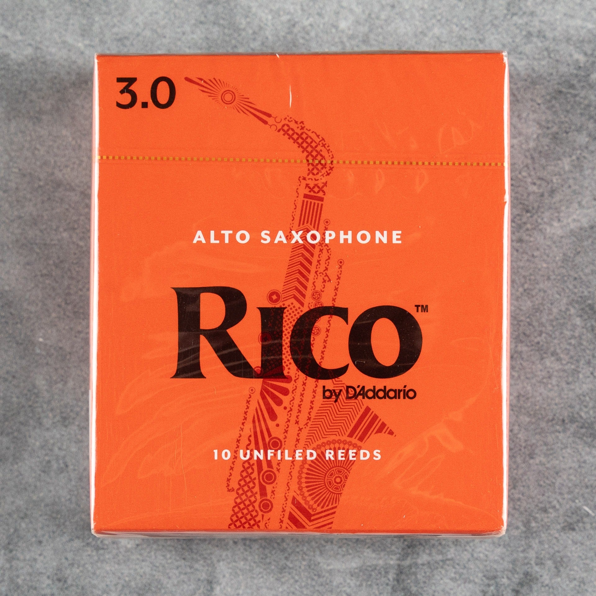 Rico by D'Addario Alto Saxophone Reeds 3.0 (Box of 10)