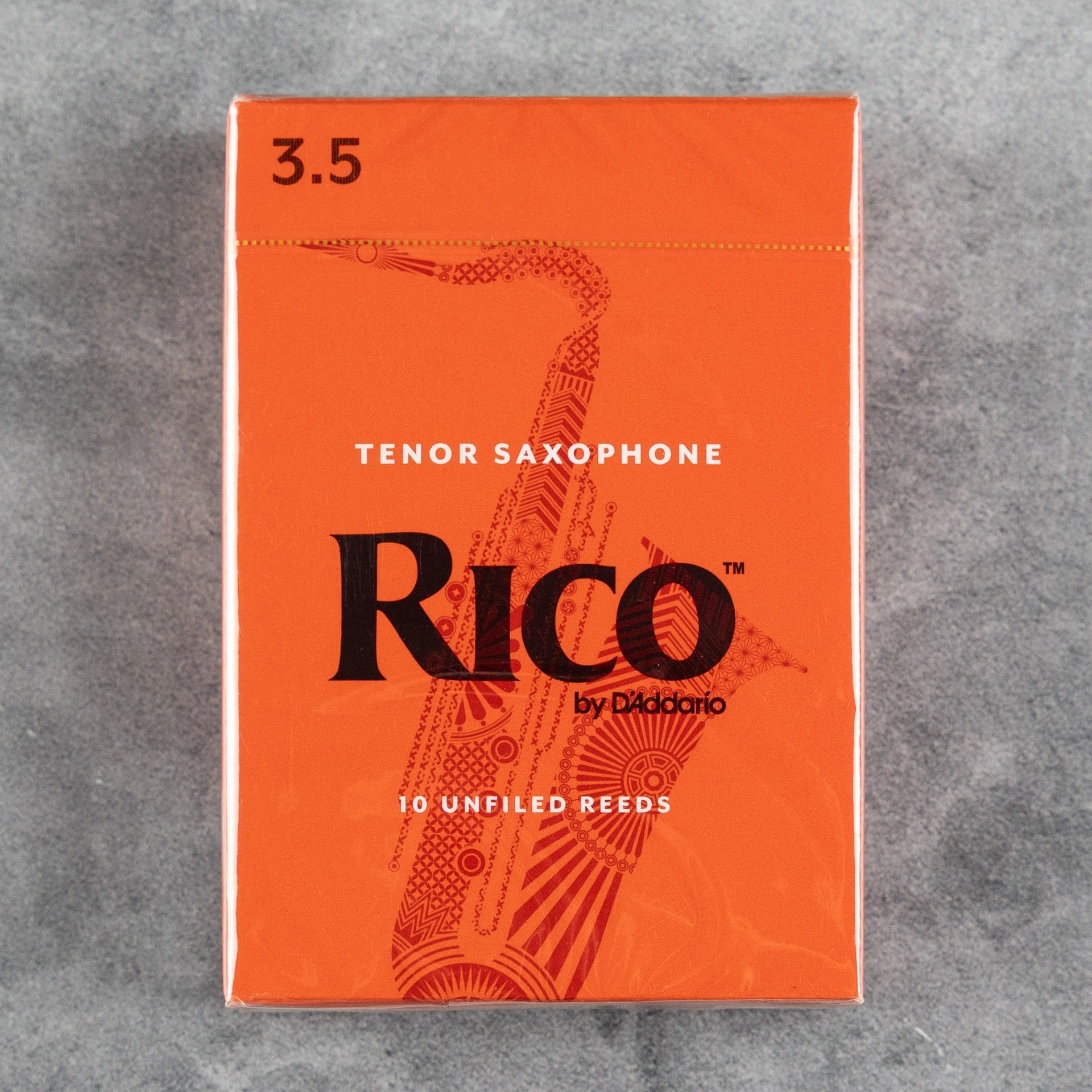 Rico by D'Addario Tenor Sax Reeds, Strength 3.5 (Box of 10)