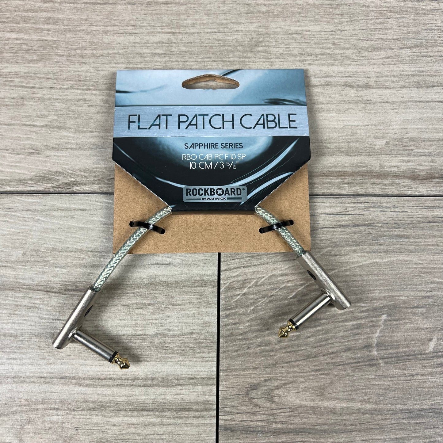 RockBoard Sapphire Series Flat Patch Cable, 10cm / 3-15/16"