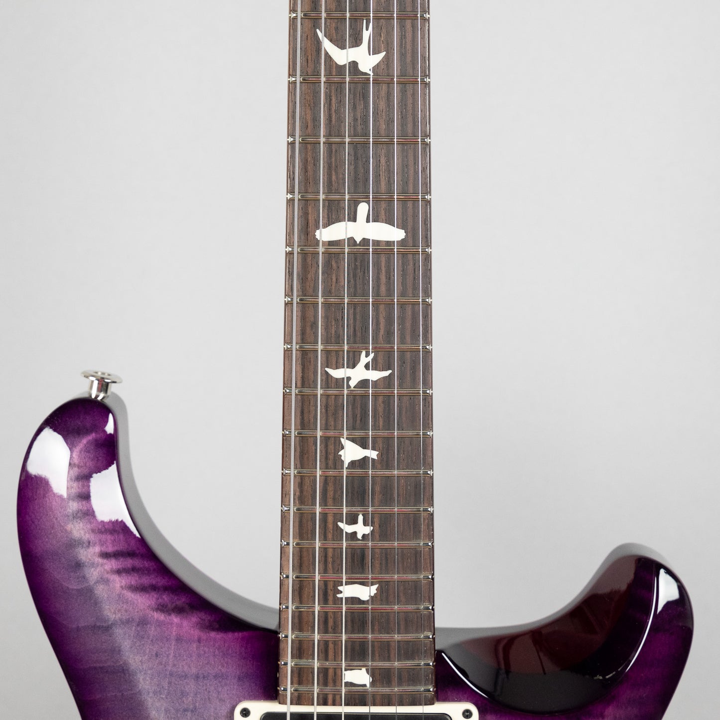 Paul Reed Smith S2 Custom 24 Faded Gray Black Purple Burst (S2075890)