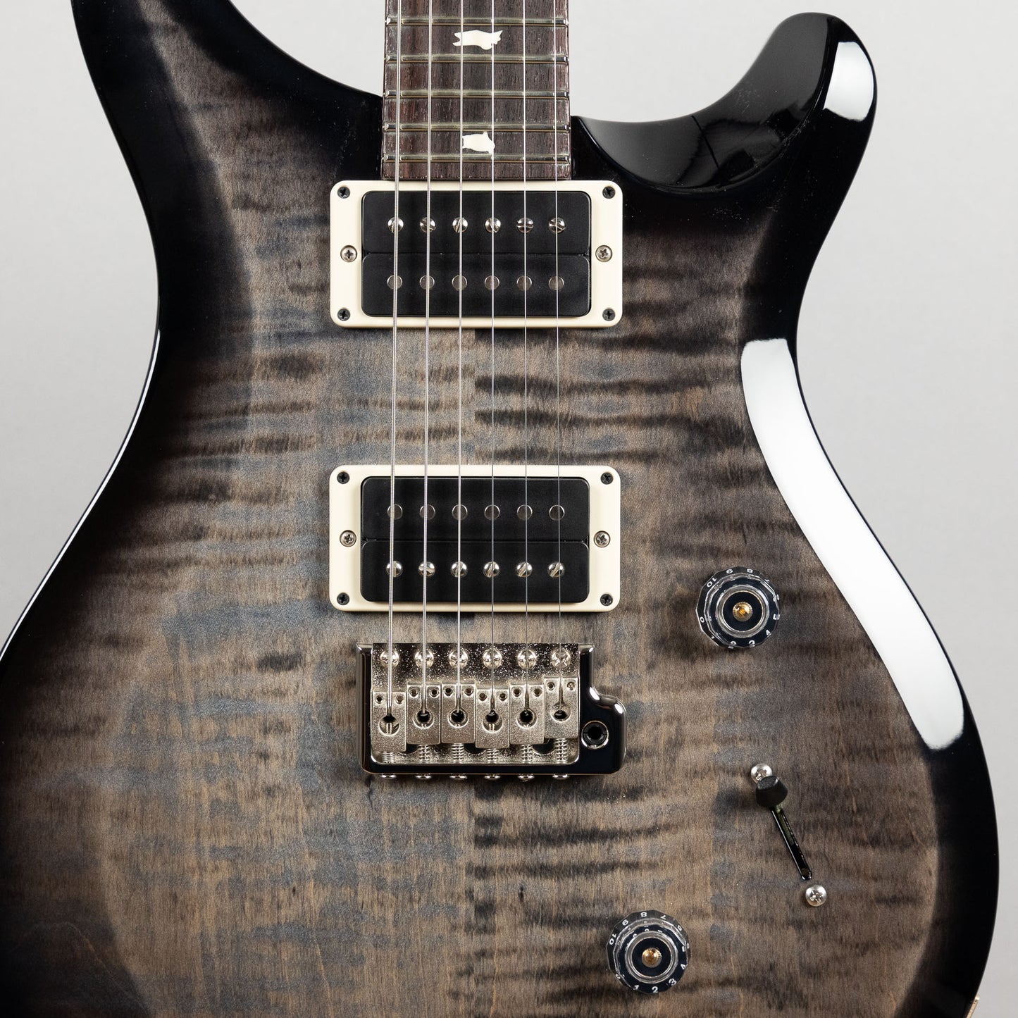 Paul Reed Smith S2 Custom 24 Faded Gray Black Burst (#7173)