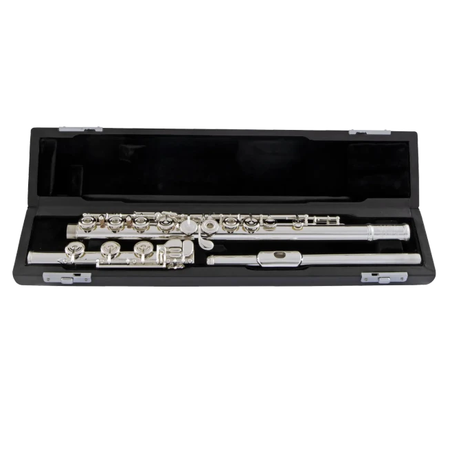 Selmer SFL511BEO Advanced Concert Flute, Open Hole, Offset G, Split E