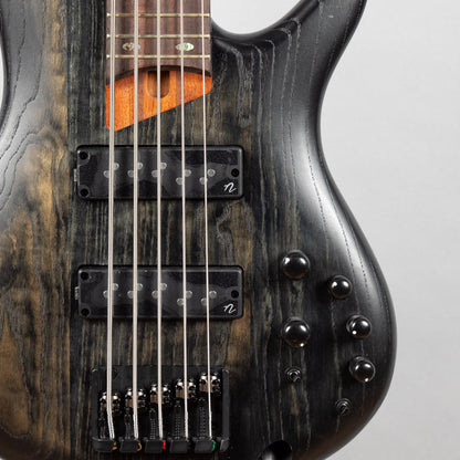 Ibanez SR605E SR Standard 5-String Bass, Black Stained Burst